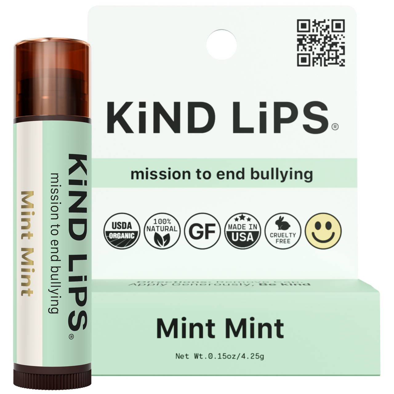 Mint Mint Organic Lip Balm - Single Hang Pack