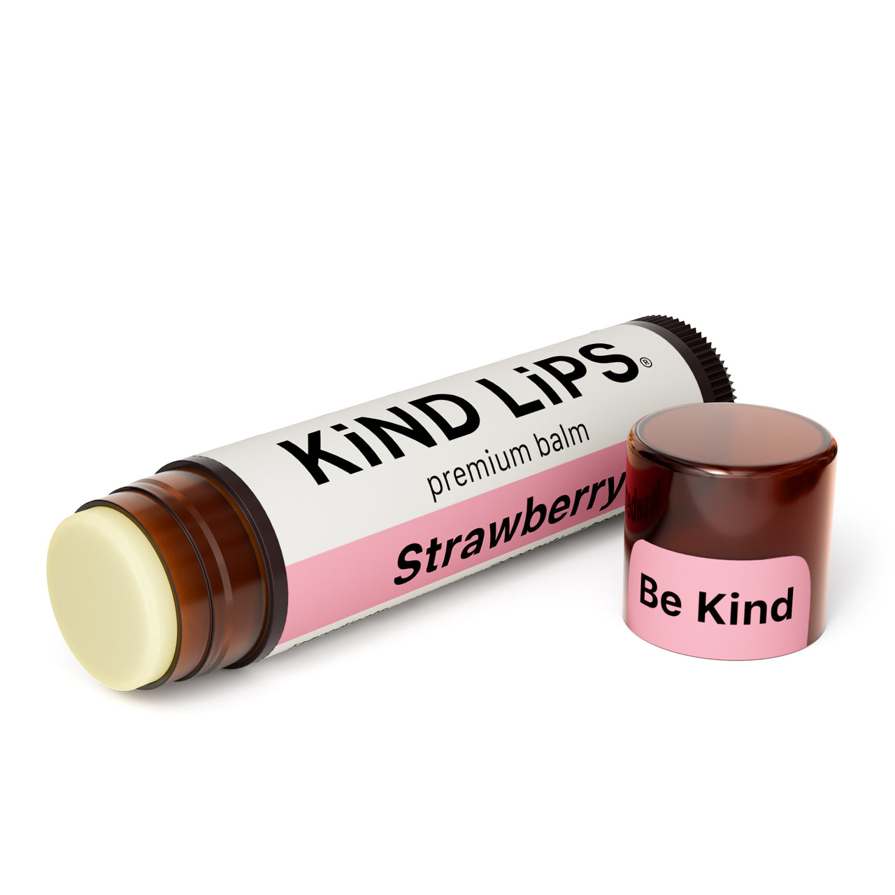 Strawberry Organic Lip Balm - Single Hang Pack