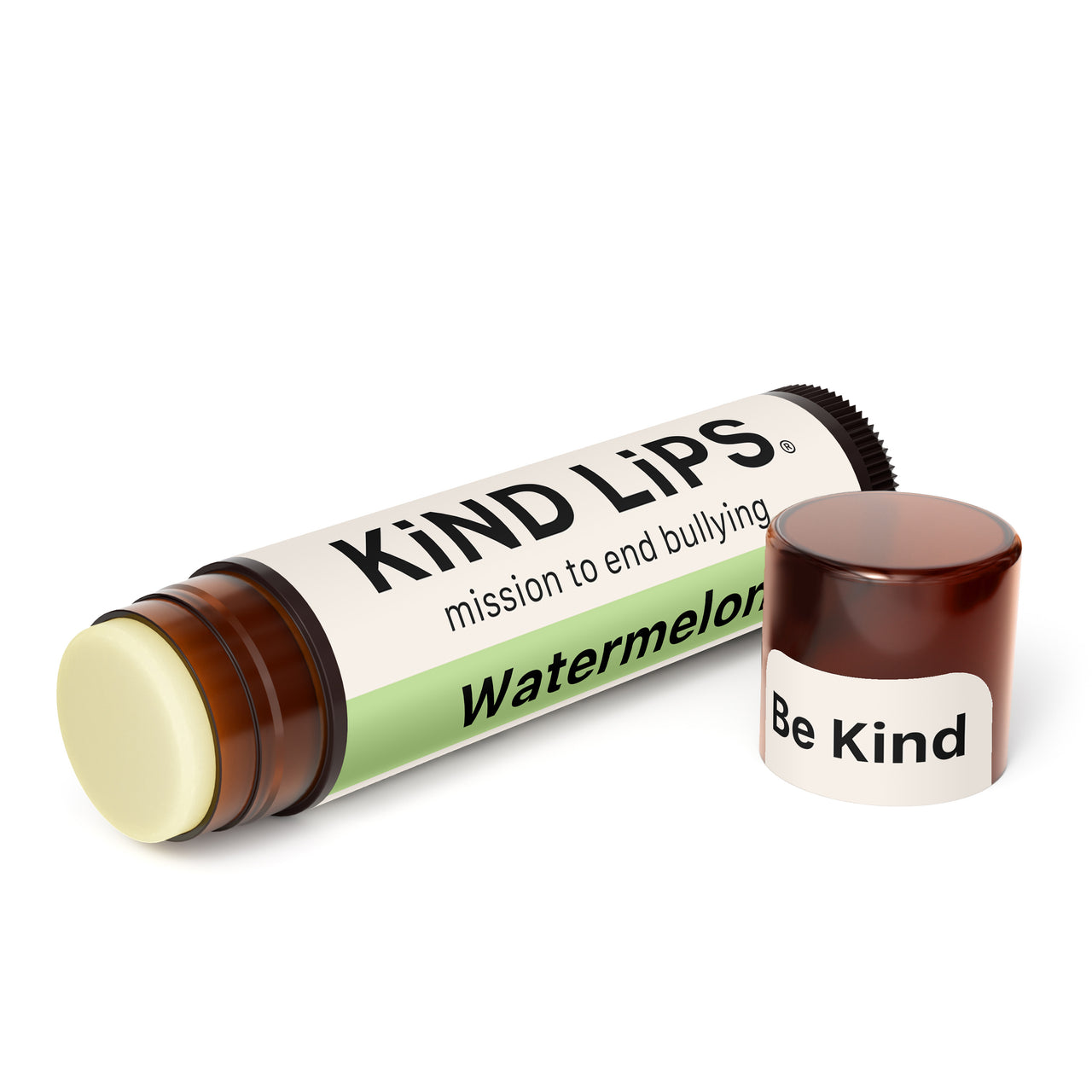 Watermelon Organic Lip Balm - 12 Tube Display Open Pack